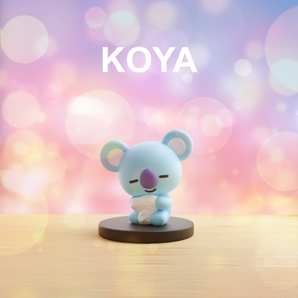 BT21 / BTS Figures sculpture 模型预览图 4